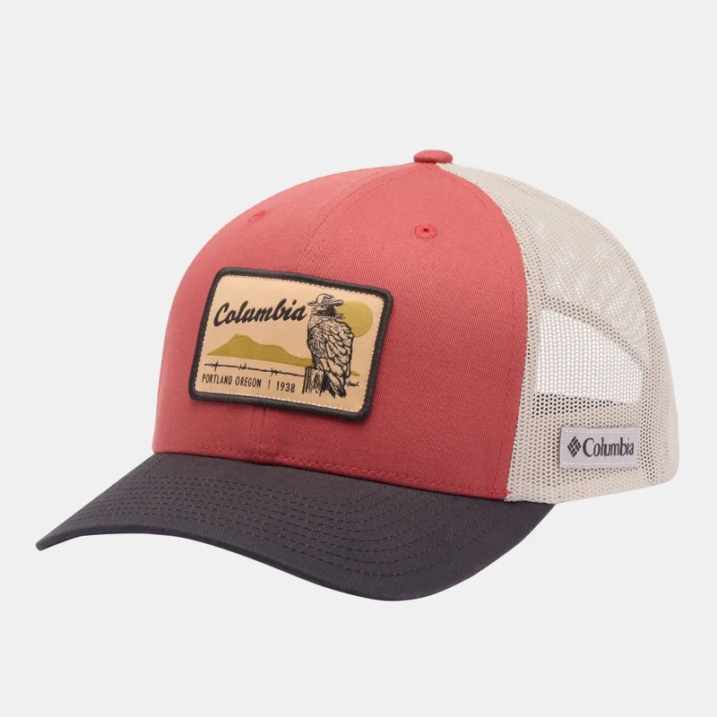 Columbia Red Mesh Snapback Hiking Cap  | Best Price UAE